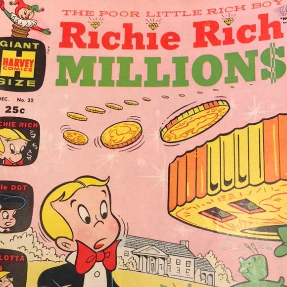 Richie Rich Millions (1961 Harvey) 32 - Picture 3 of 7